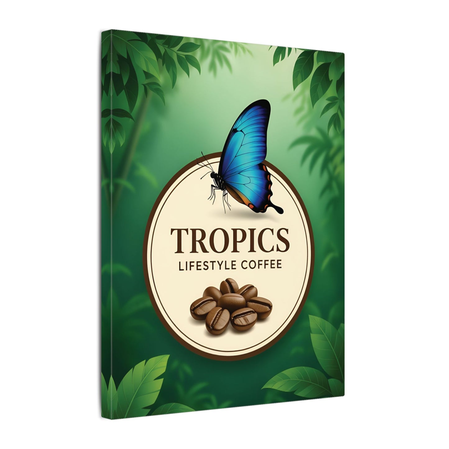 Tropical Wall Art — Butterfly & Beans, Tropics Lifestyle Coffee