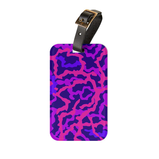 Luggage Tag - Coral Threads/Heatwave
