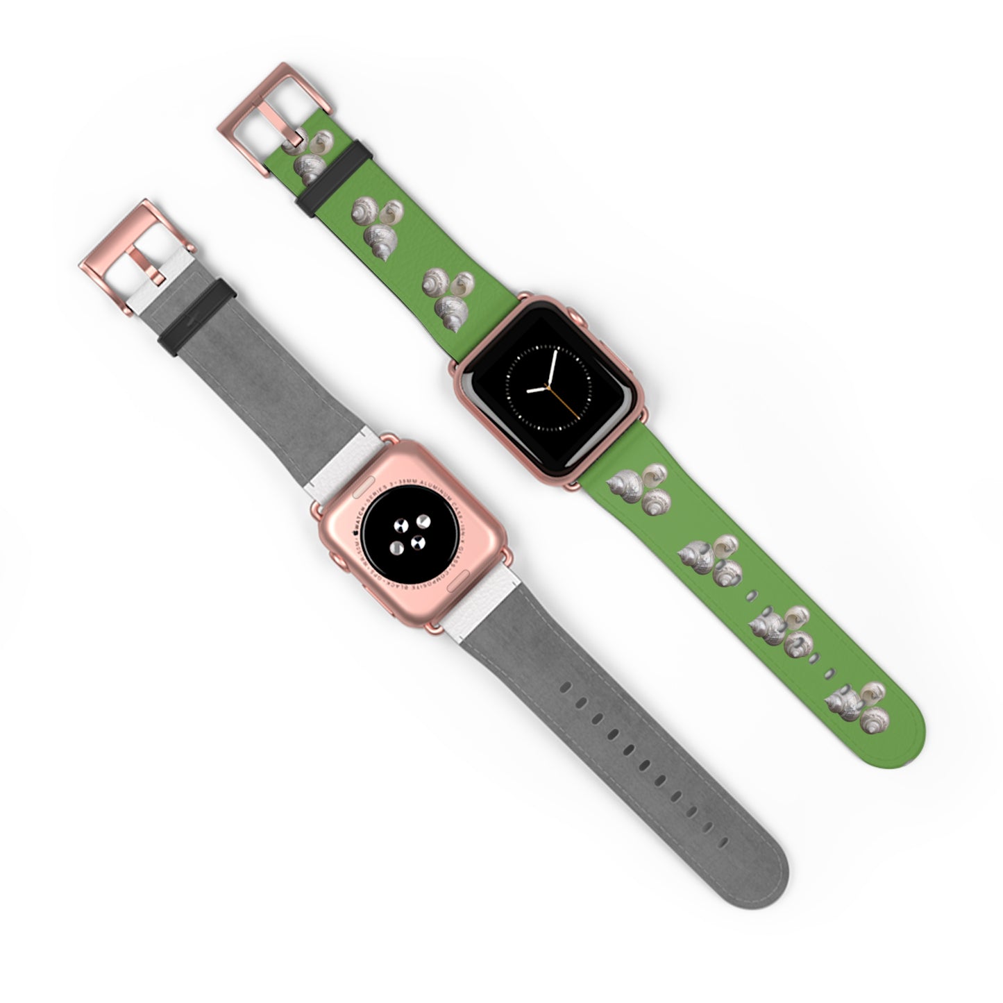 Apple Watch Band - Nautilus Shell Trio, green