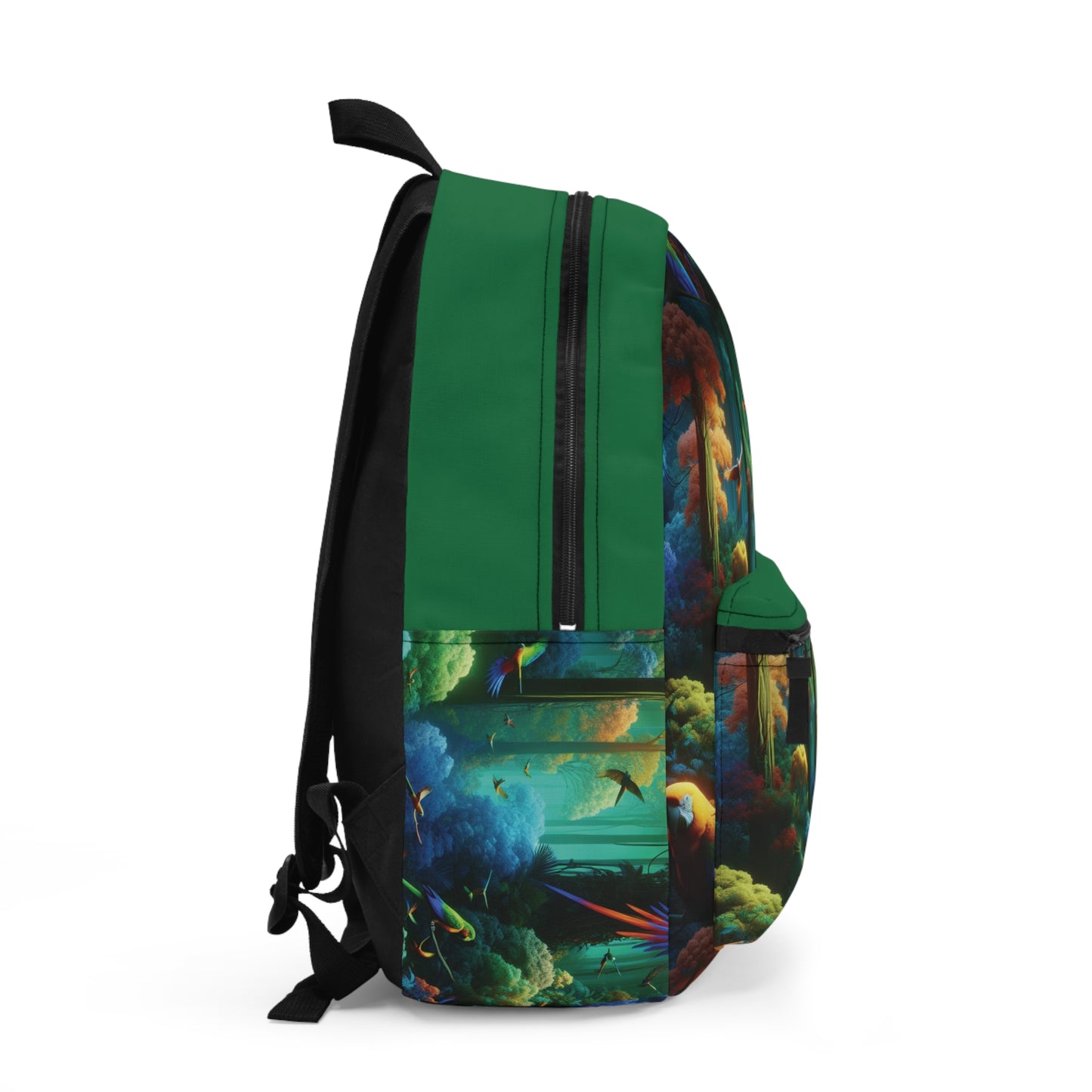 Tropical Backpack  / Rainforest Flight School, Dark Green