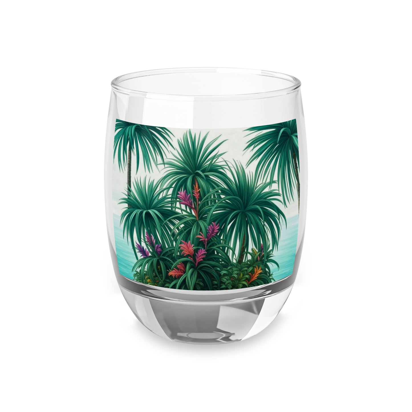 Whiskey Glass, Tiny Palm Island