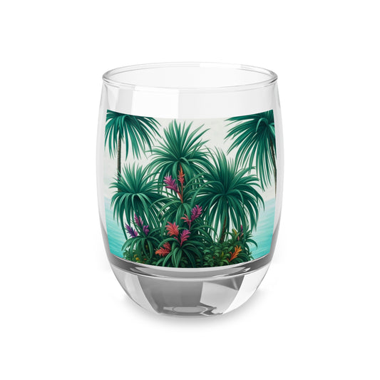 Whiskey Glass, Tiny Palm Island