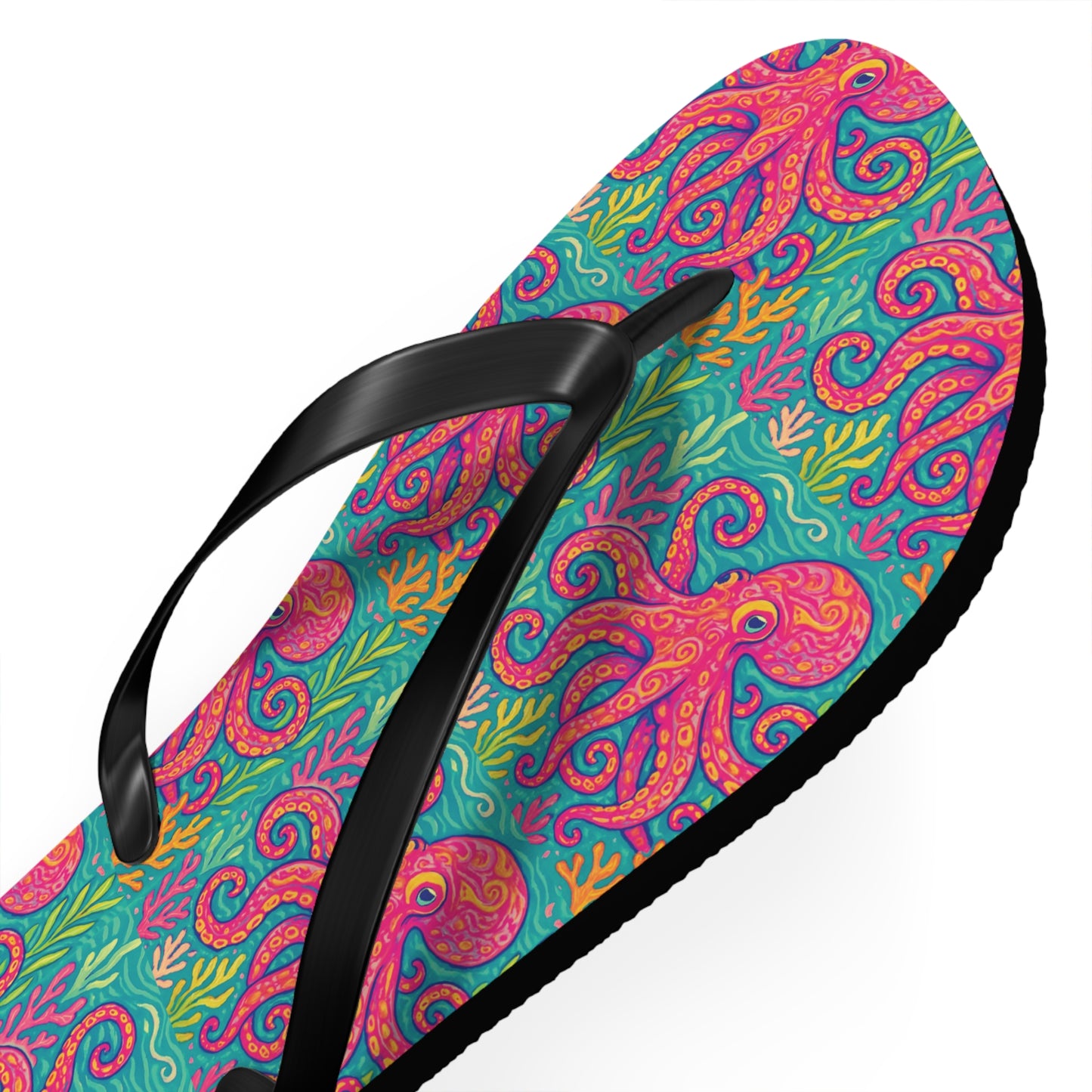 Flip Flops - Red Kraken Joe