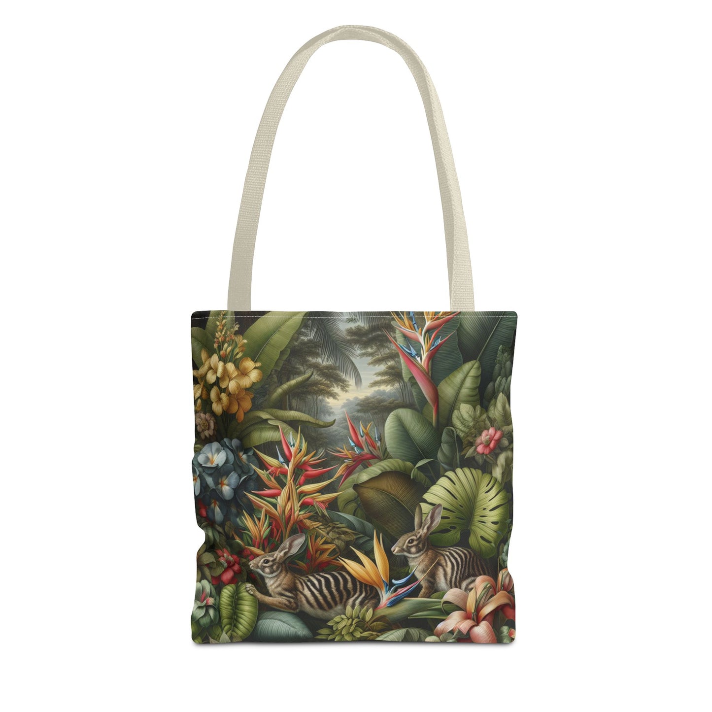 Rainforest Rabbit Outing Tote Bag - 3 Sizes