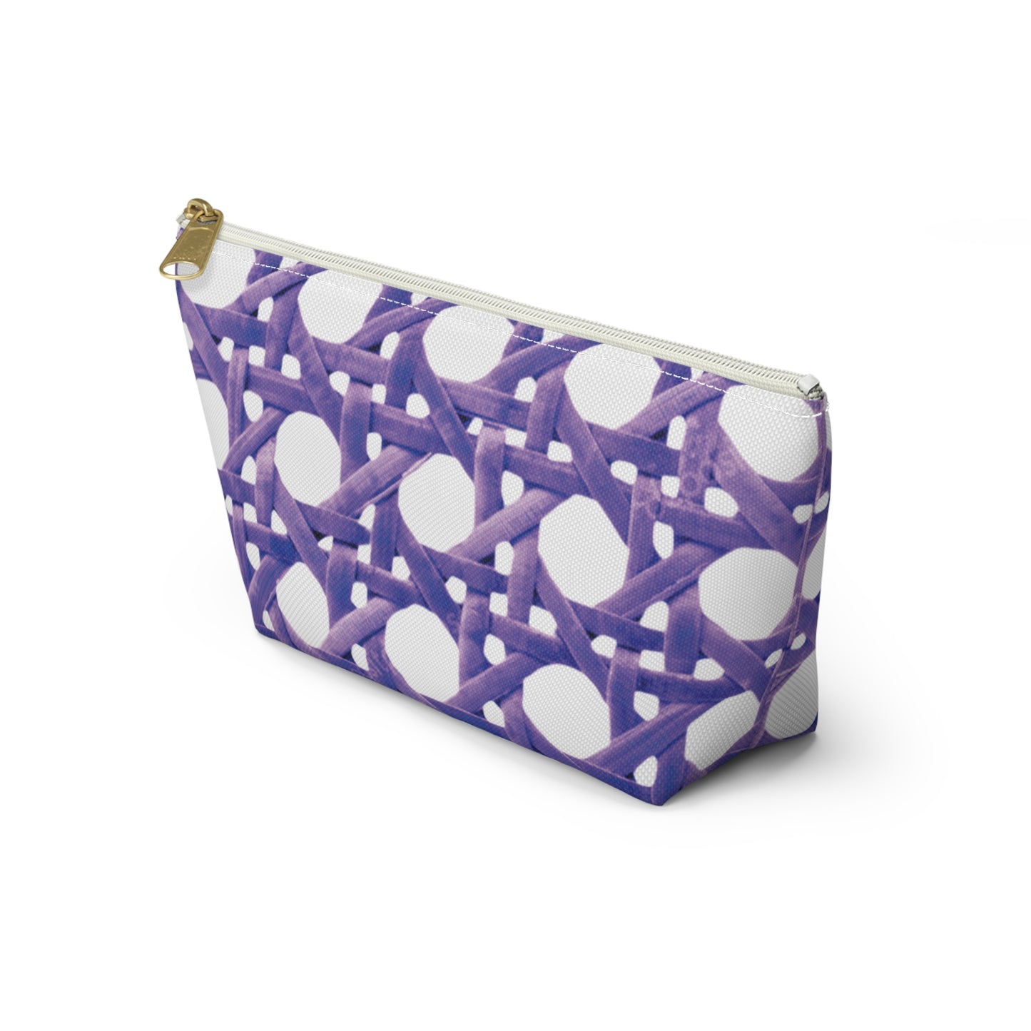 Tropical Accessory Pouch, 2 sizes | Makeup Bag | Perfect for Travel & Everyday Use / Beach Chair Wicker, Amethyst