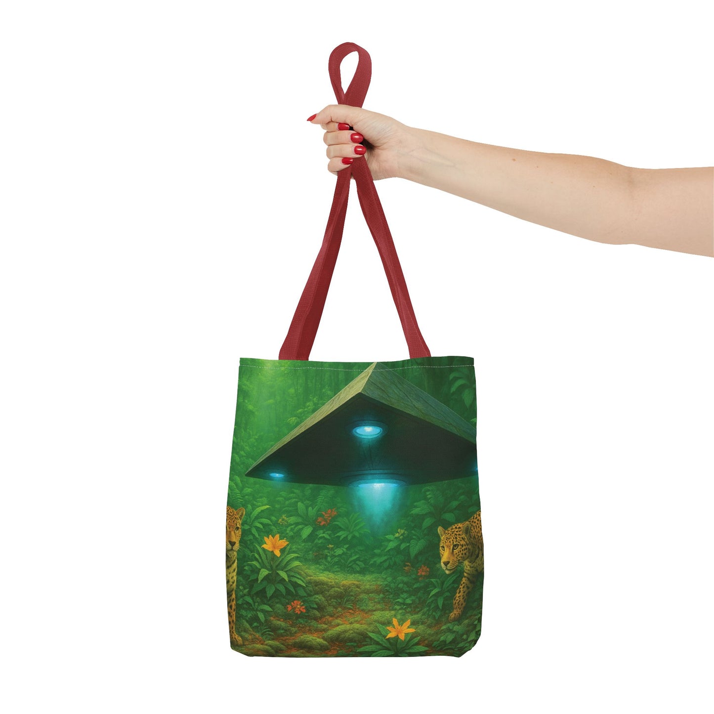 UFO and Jaguars Tote Bag - 3 Sizes