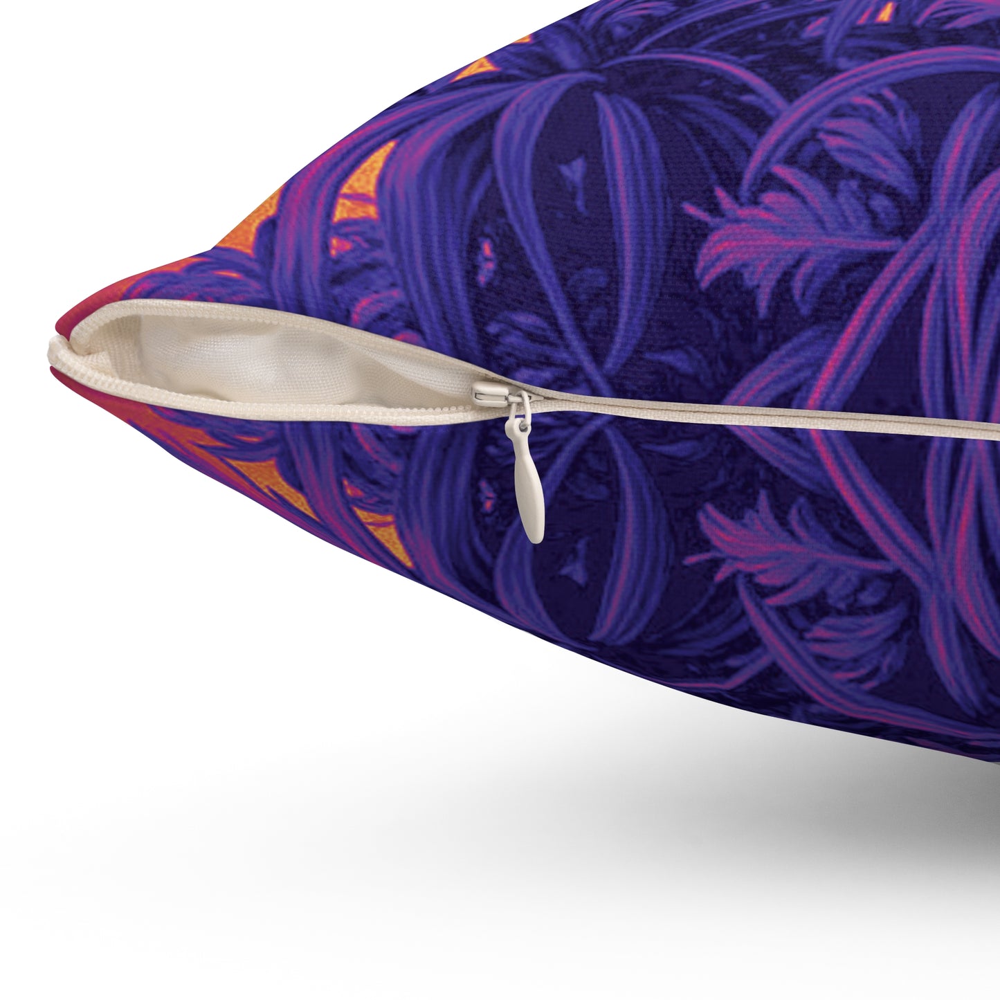 Decorative Pillow - Accent Cushion, 4 Sizes / Tiny Palm Island Pop