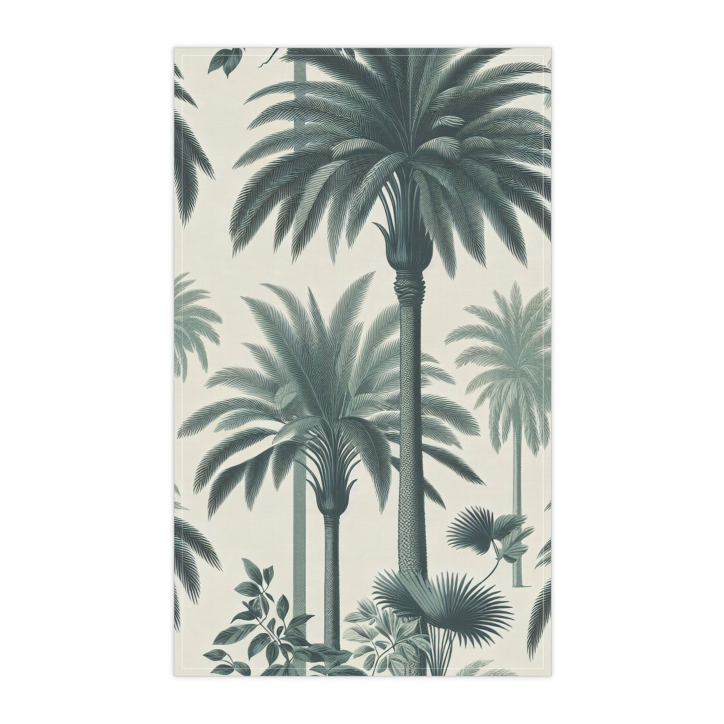 Tea Towels (cotton, poly), High Five Palms