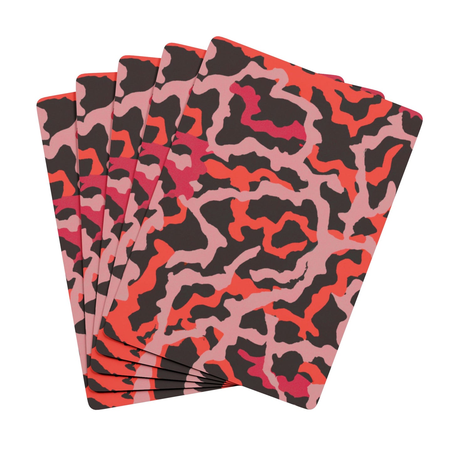 Poker Playing Cards - Coral Reef Threads/Red