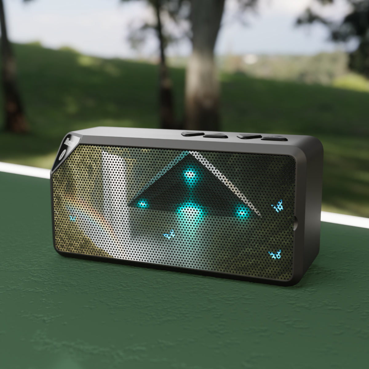 Jabba Bluetooth Speaker - Portable Sound Experience / UFO and Waterfall