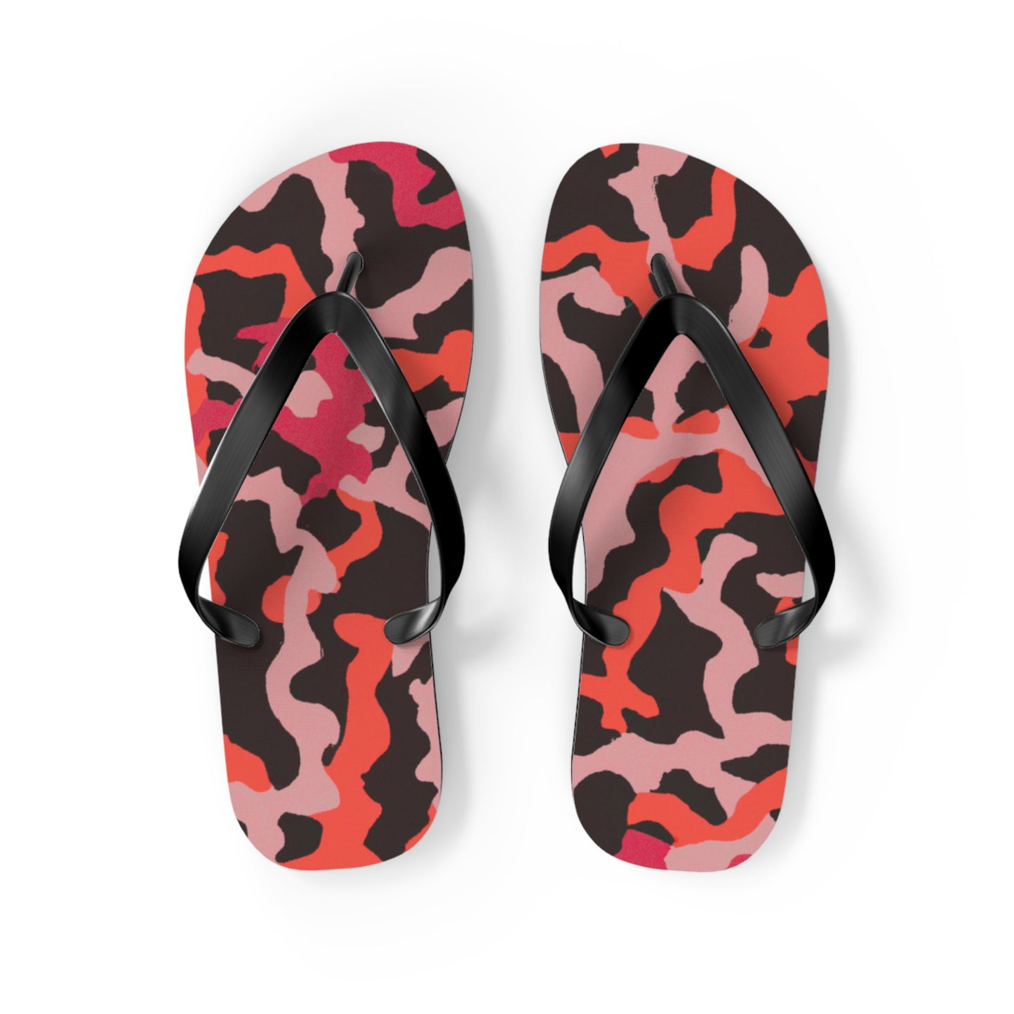 Flip Flops - Coral Threads/Red
