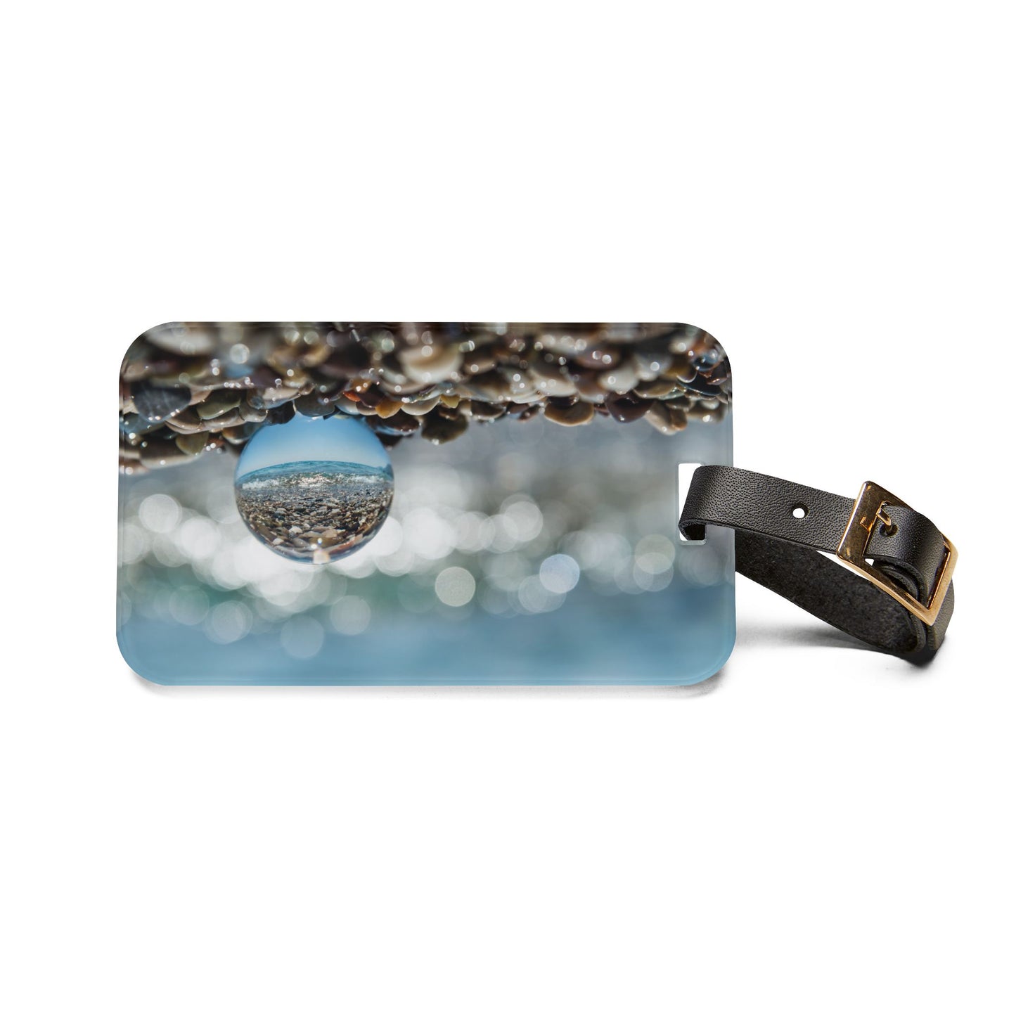 Luggage Tag - Crystal Ball on Pebble Beach