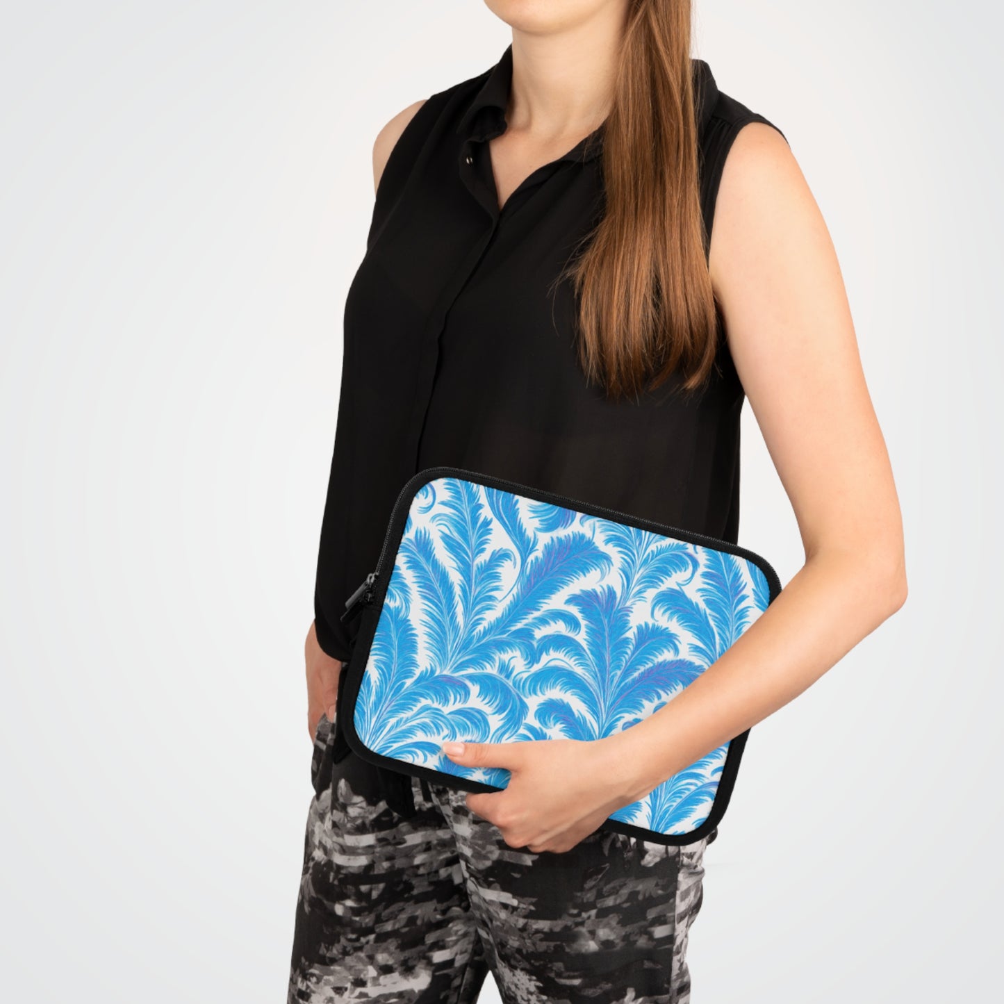 Tropical Laptop Sleeve, 5 Sizes - Perfect for Rainforest Lovers & Students / Rocco Blues