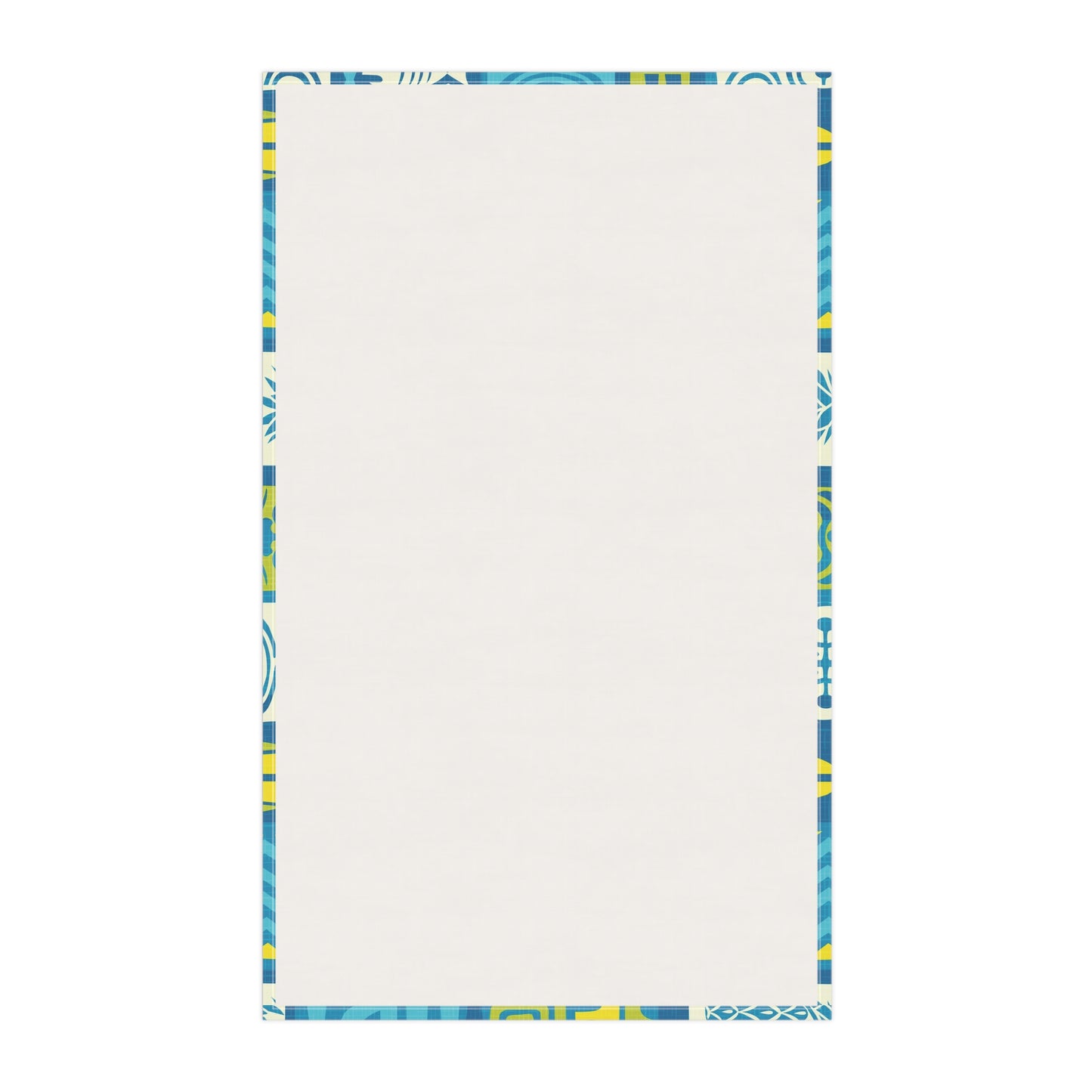 Tea Towels (cotton, poly) - Tiki Poster Blue