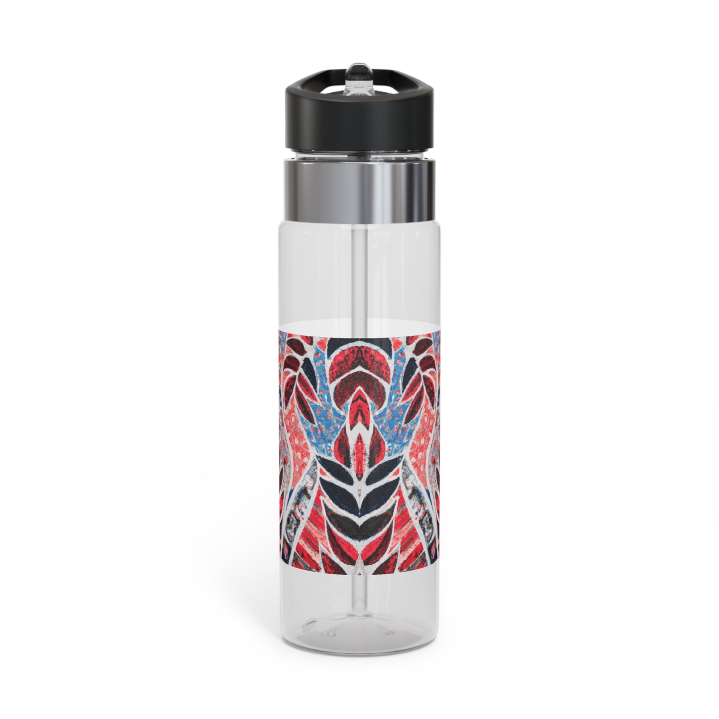 Tropical 20oz Tritan Sport Water Bottle -  Leakproof, Lightweight, BPA-Free / Amazon Whimsy, Red