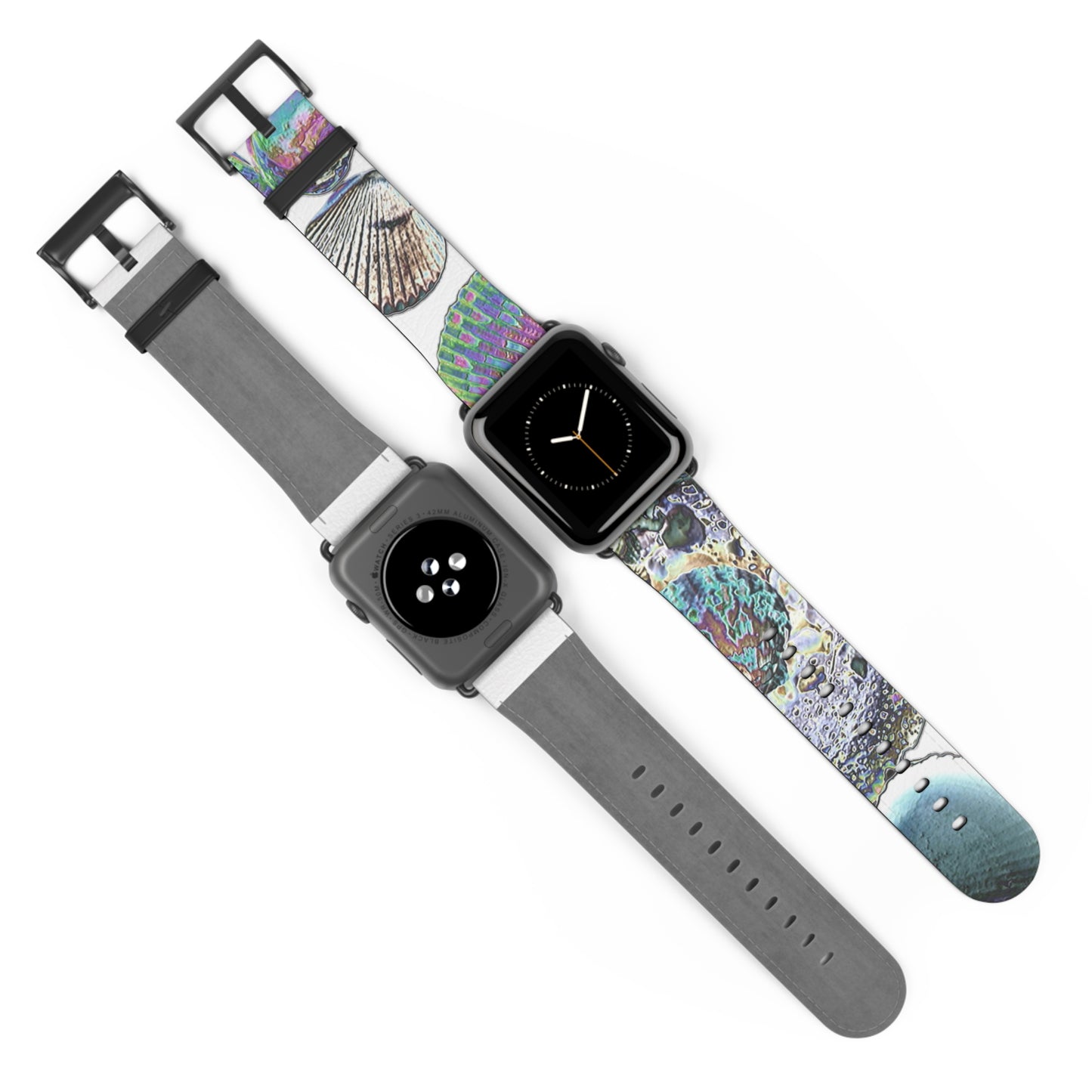 Apple Watch Band - Heatwave Shell Collection, white