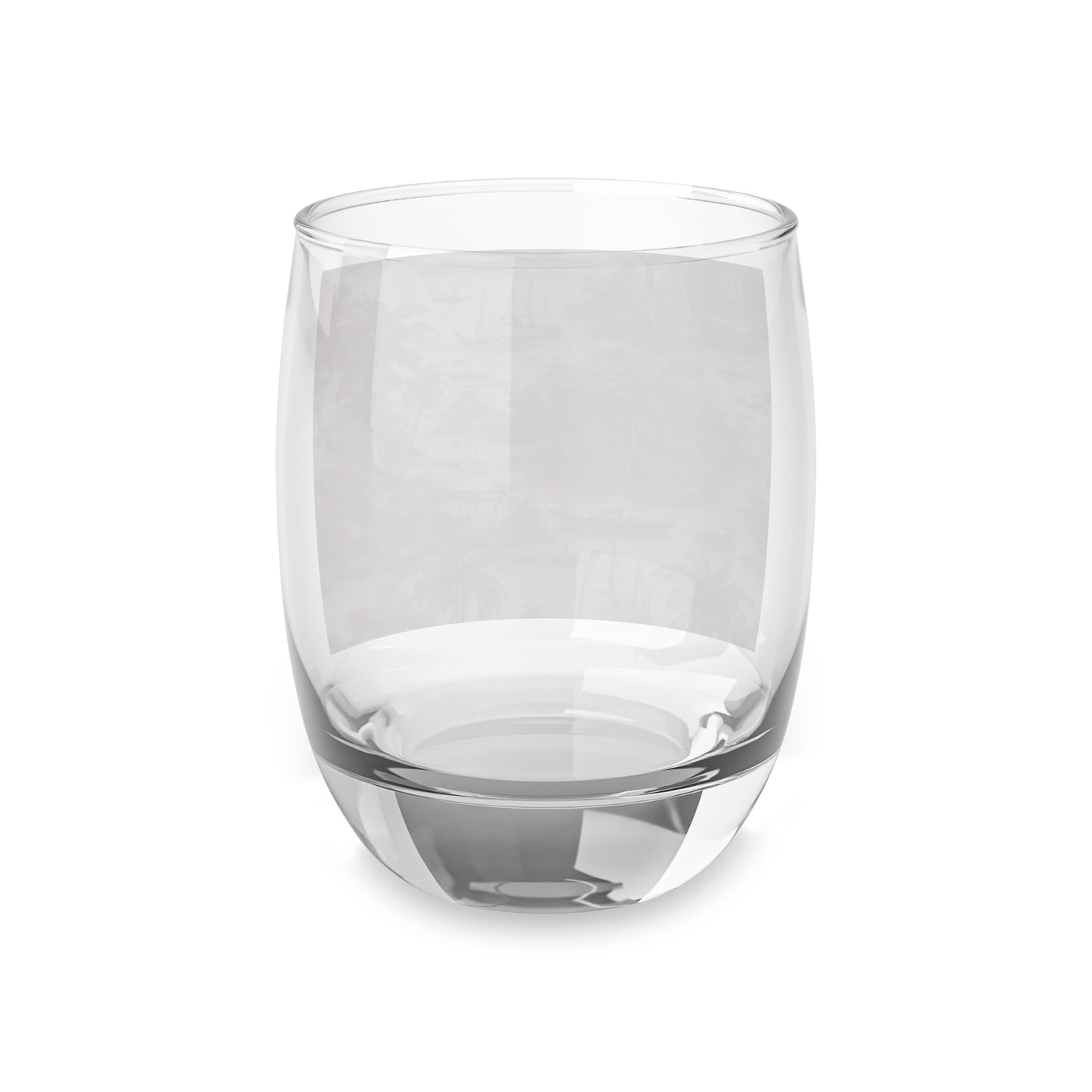 Whiskey Glass, Tropical Toile #1, Ruset