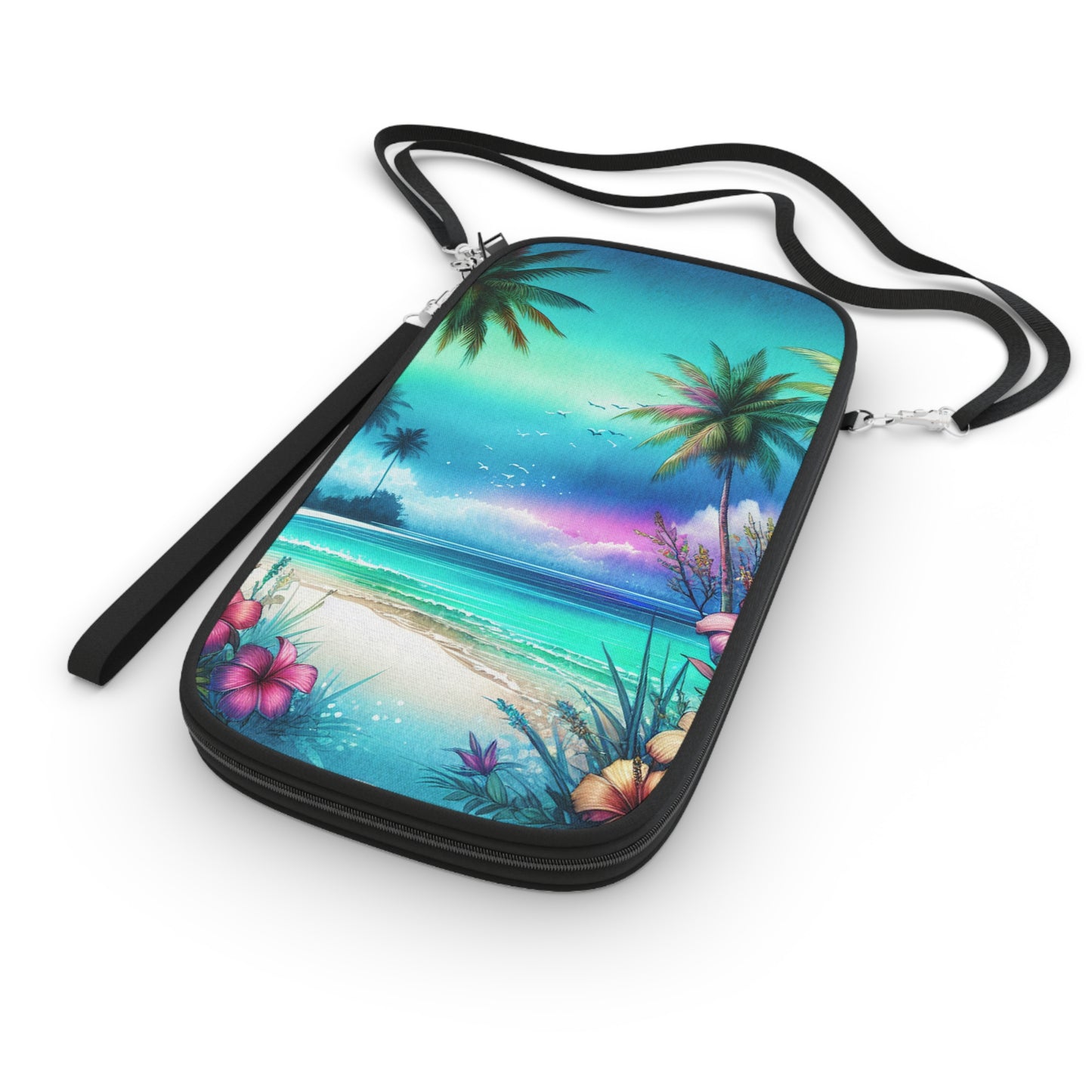 Passport Wallet – Perfect for Travelers & Adventurers / Morning Beach