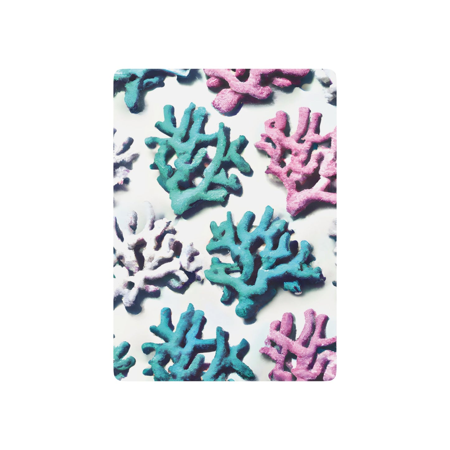 Poker Playing Cards - Corals Pastel