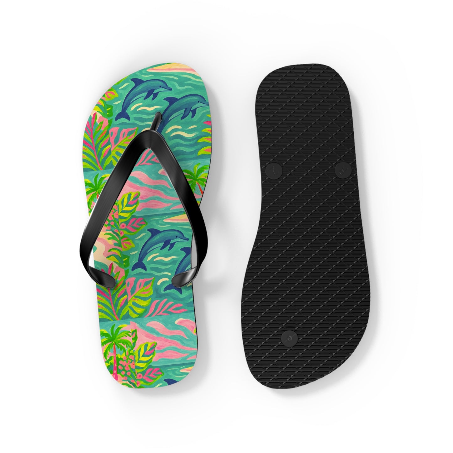 Flip Flops - Jumping Dolphins