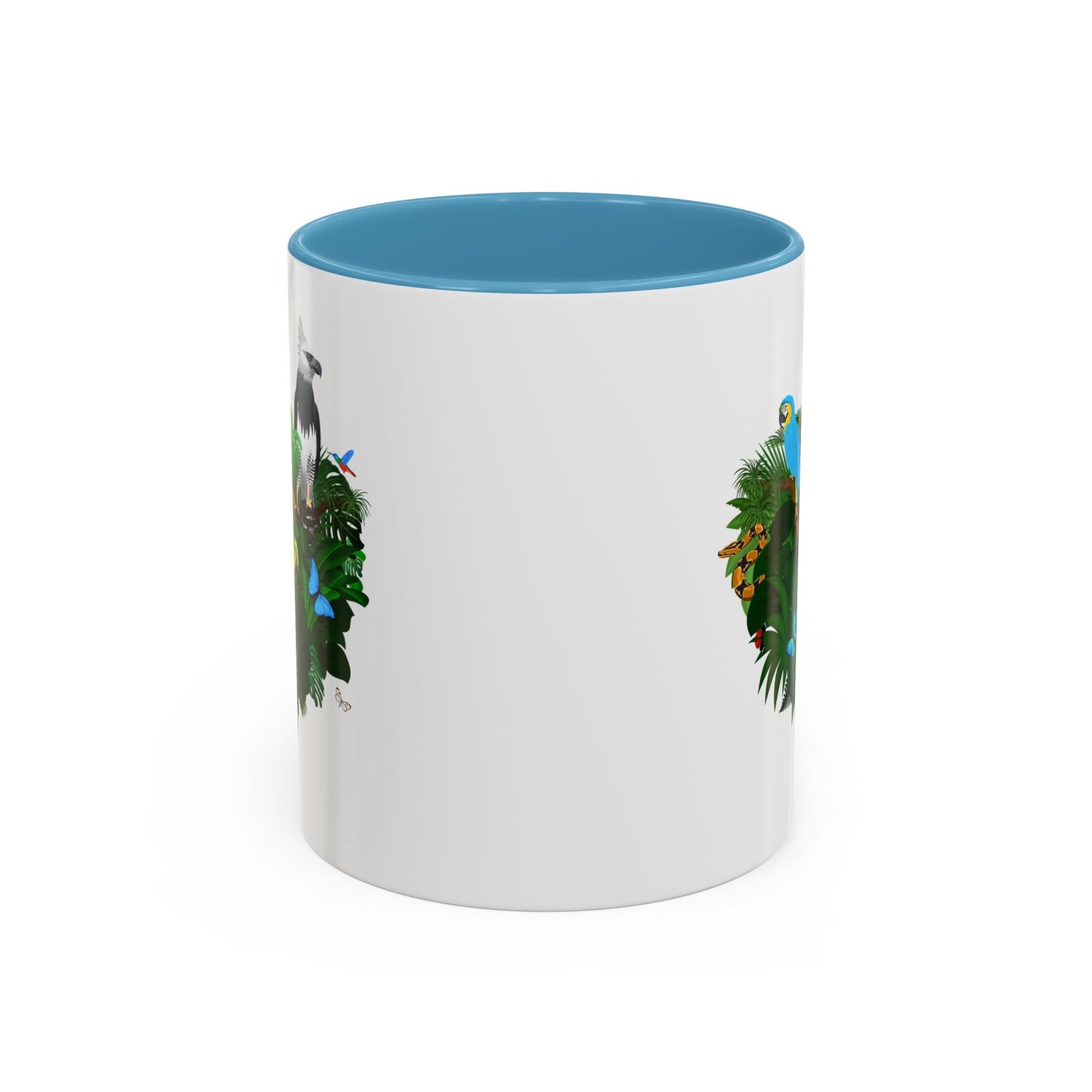 Accent Coffee Mug | Tropical-Inspired Drinkware / Rainforest Love