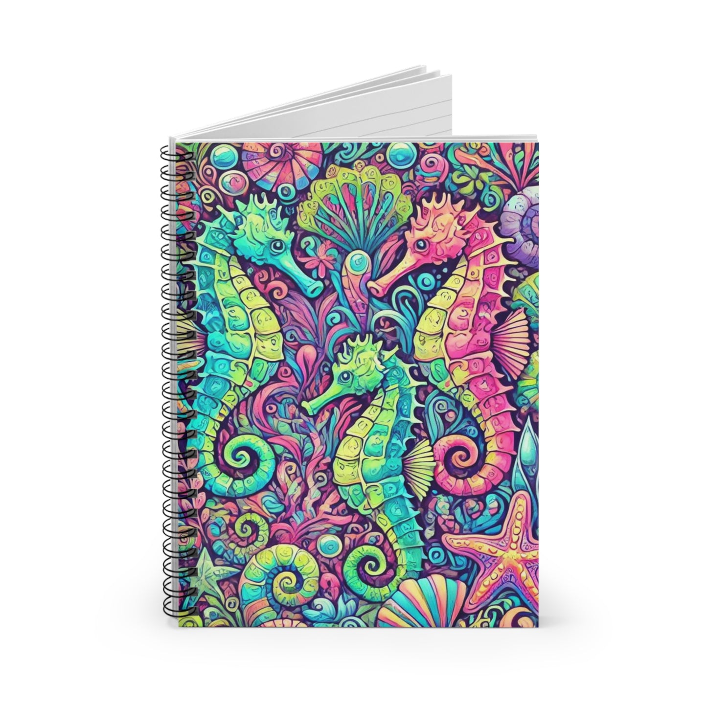 Spiral Notebook - Seahorse Trio