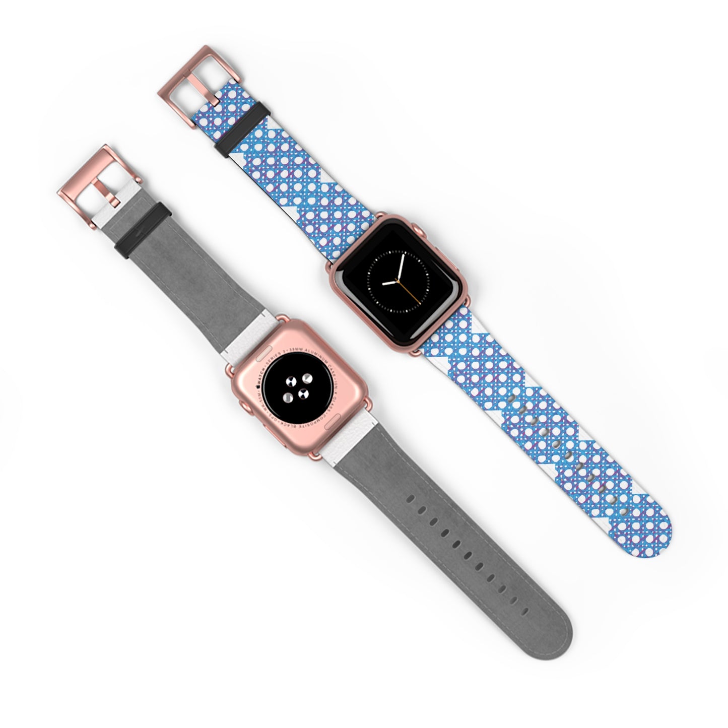 Apple Watch Band - Turquoise Beach Chair Wicker