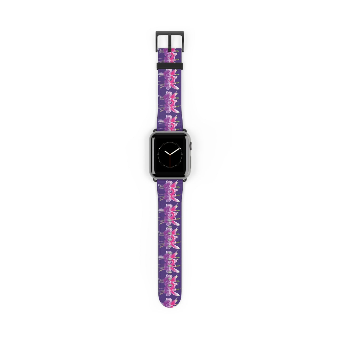 Apple Watch Band - Two Fuchsias, purple