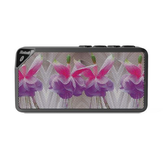 Jabba Bluetooth Speaker - Two Pink Fuchsias / Gothic