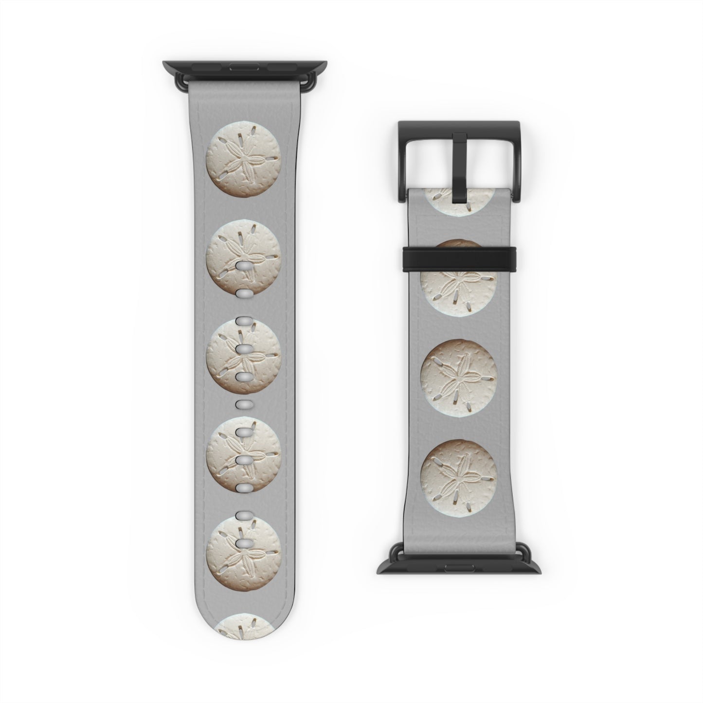 Apple Watch Band - Sand Dollar Parade, light grey