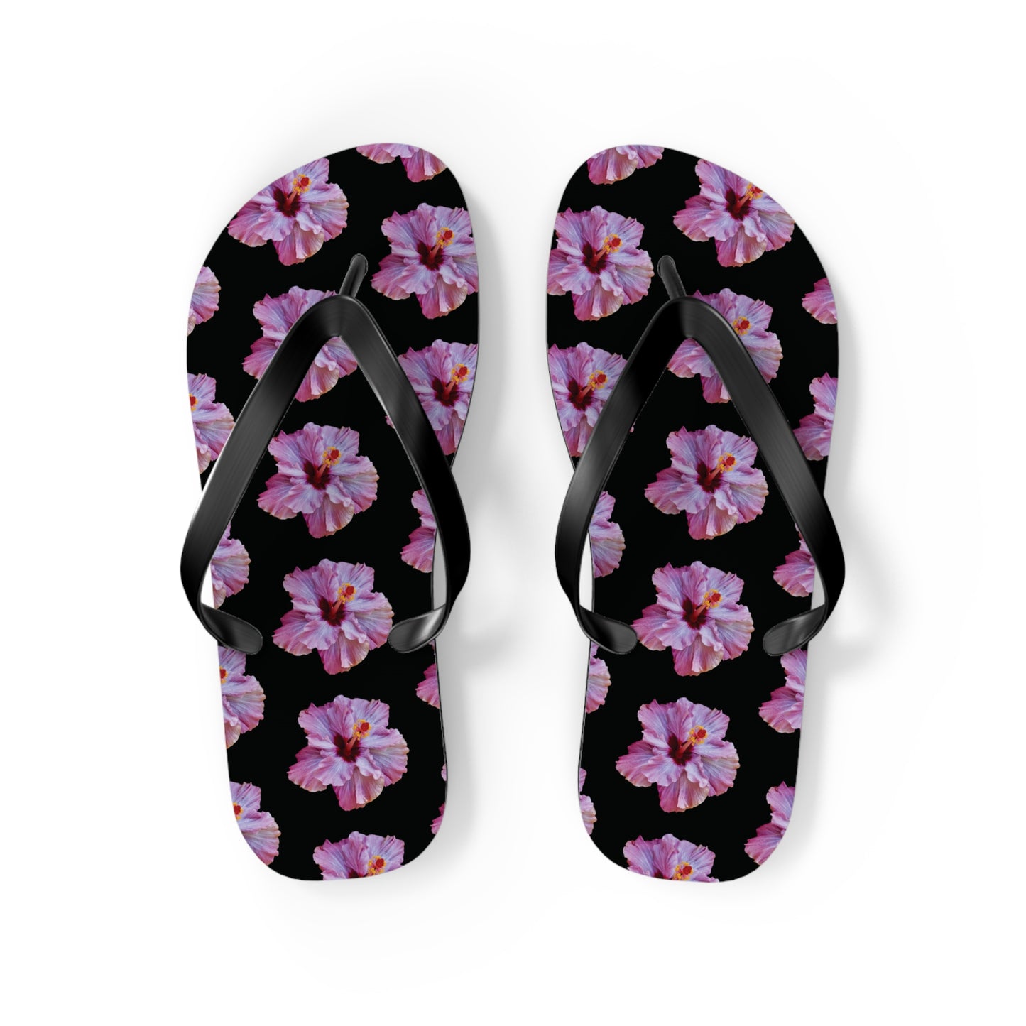 Flops - Purple Hibiscus/Black