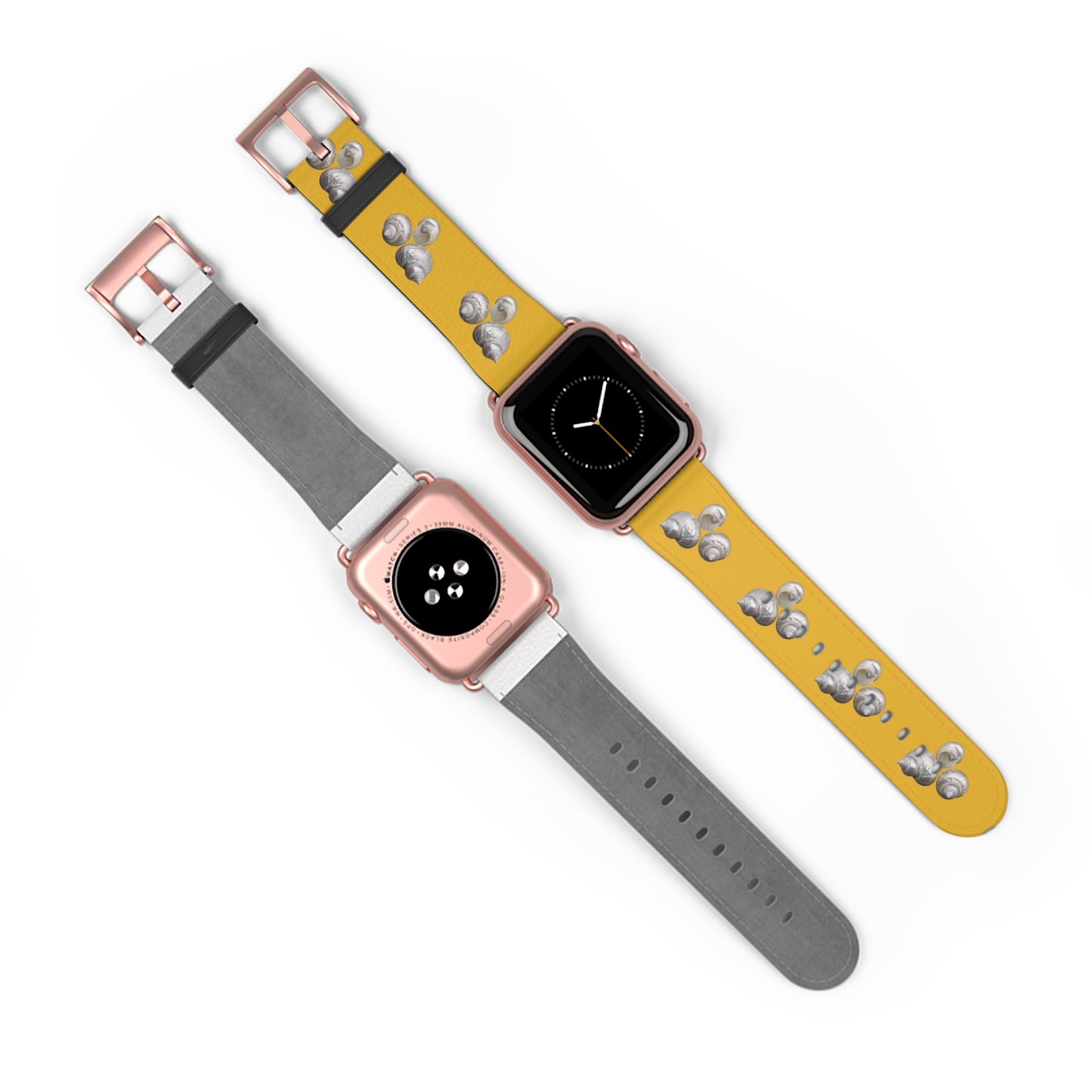 Apple Watch Band - Nautilus Shell Trio, yellow