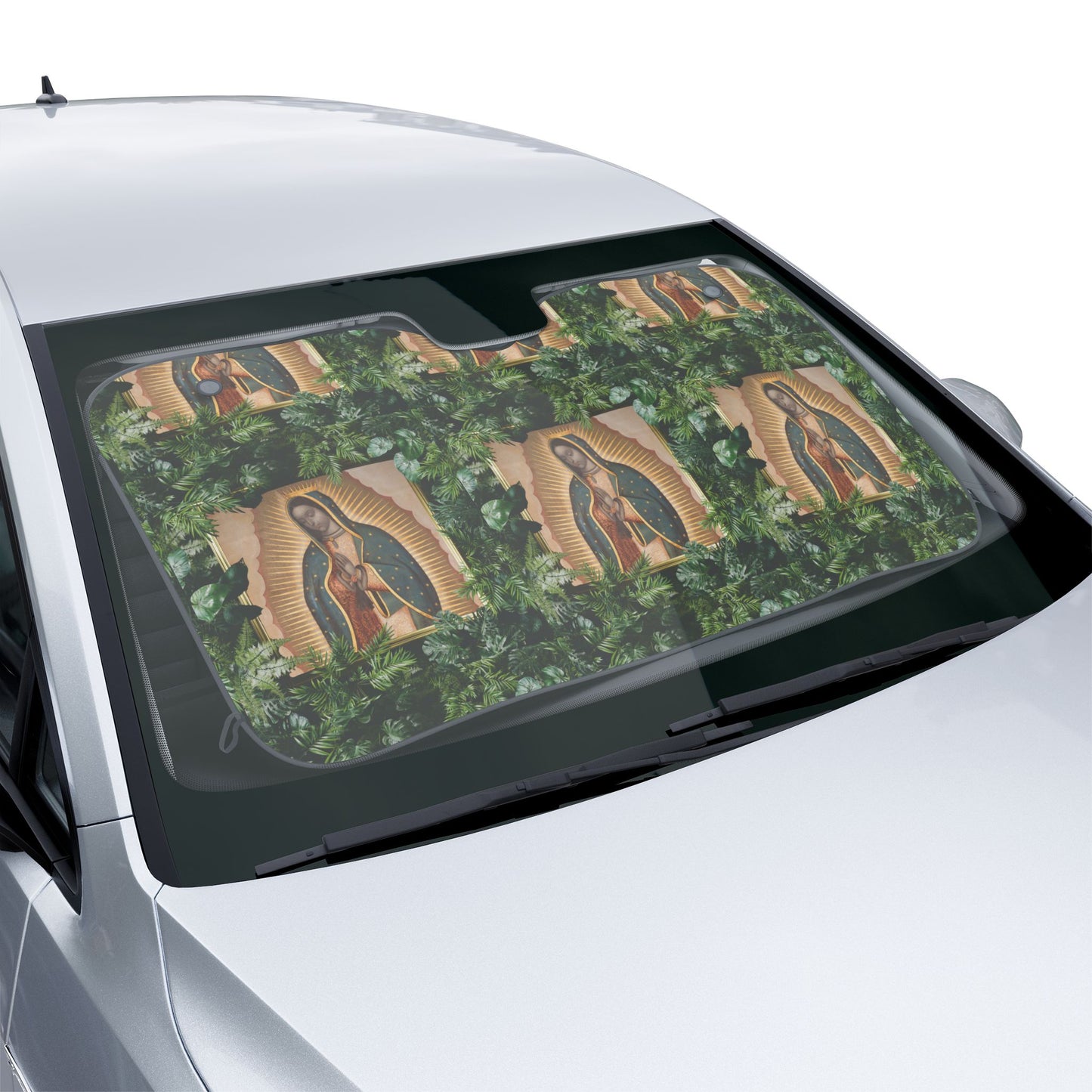 Tropical Car Sun Shades / Our Lady of Guadalupe. Religious