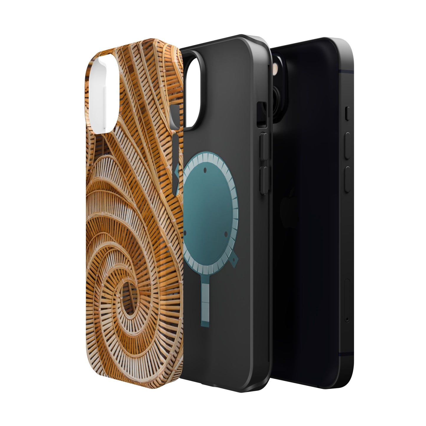 Magnetic Tough Cases, Natural Bamboo Spiral, Various Models