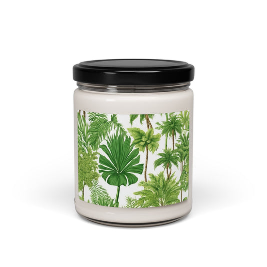 Soy Candle, 9oz, Violet's Favorite Palms