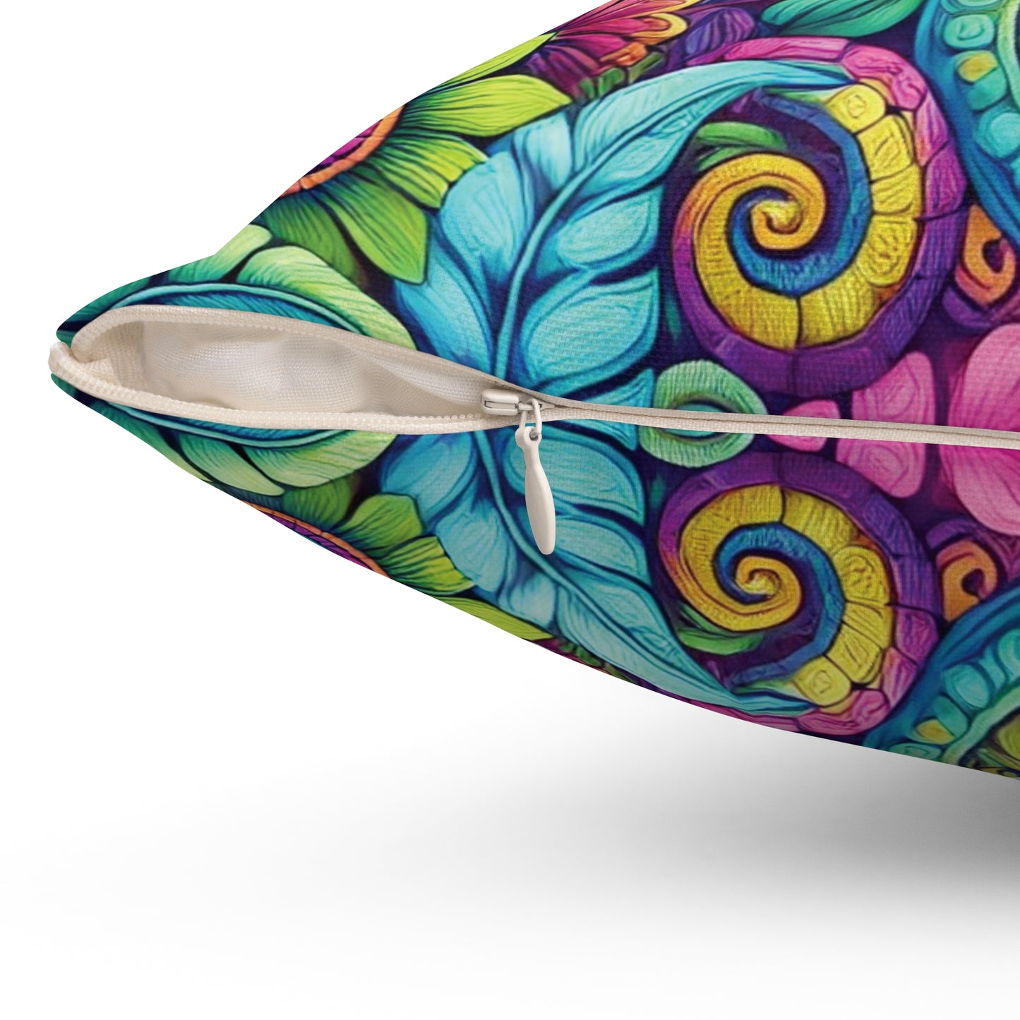 Decorative Pillow - Accent Cushion, 4 Sizes / Rainforest Music