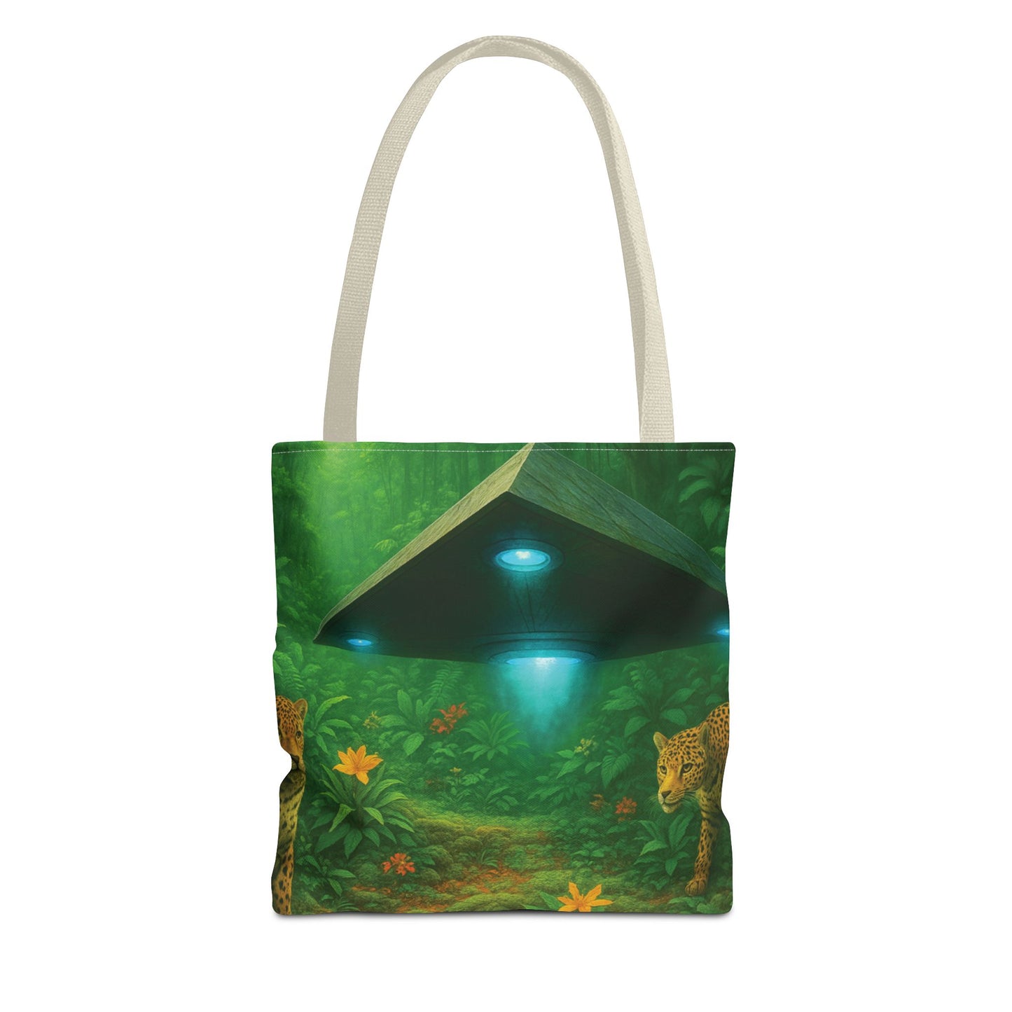 UFO and Jaguars Tote Bag - 3 Sizes