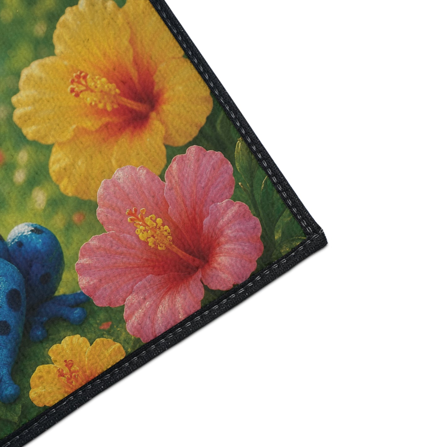 Heavy Duty Floor Mat, 5 Sizes – Tropical Area Rug for Home Décor / Baby Tree Frog