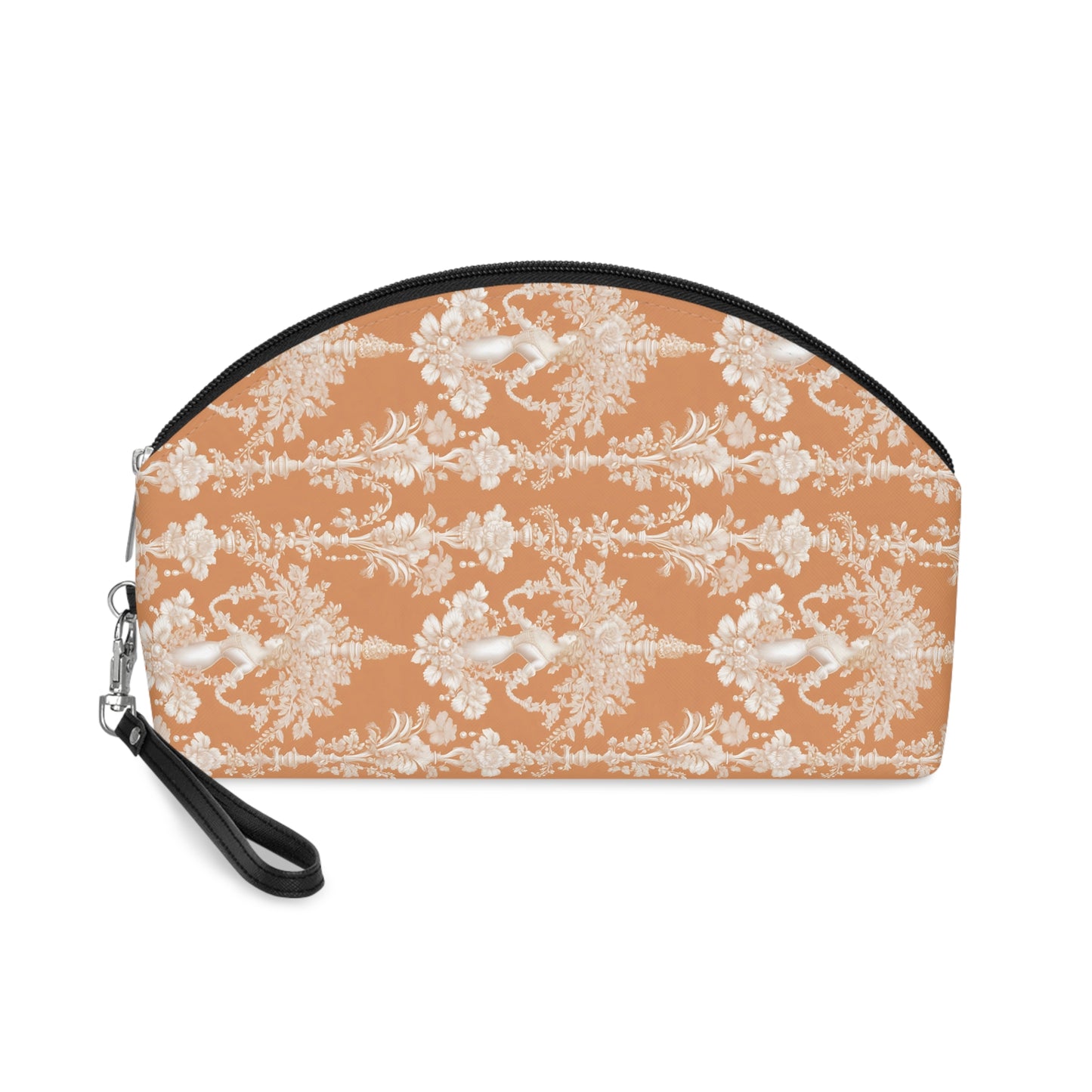 Makeup Bag - Pearl Lady Toile, melon