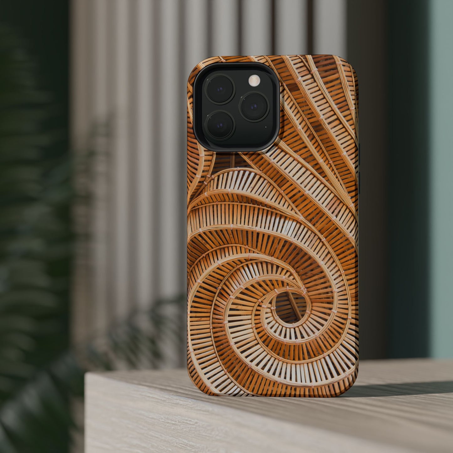 Magnetic Tough Cases, Natural Bamboo Spiral, Various Models