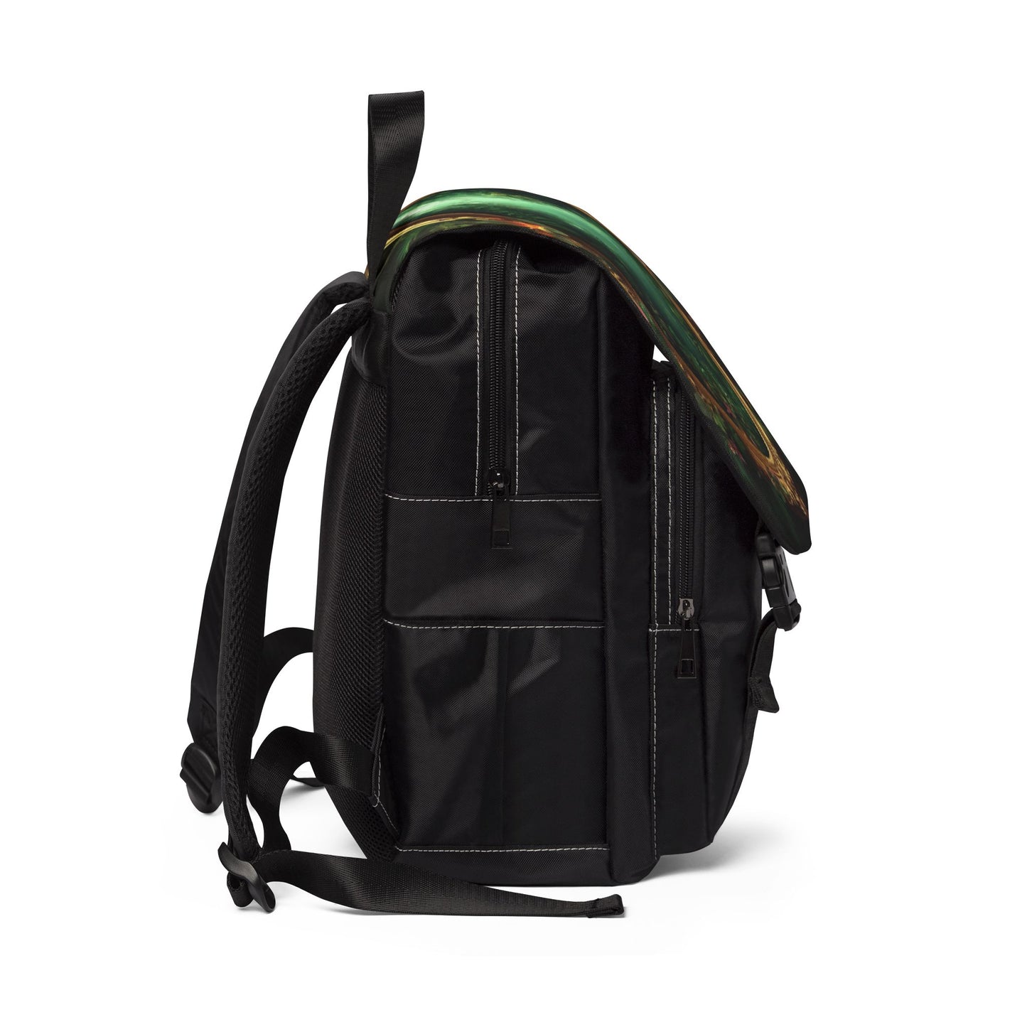 Tropical Casual Backpack - Perfect for Everyday Adventures / Rainforest Portal to Paradise