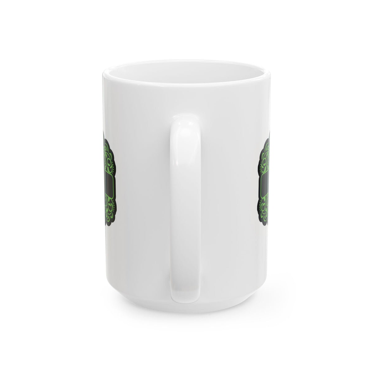 Ceramic White Mug - 11oz & 15oz, / Tropics Lifestyle Coffee, 2 Sides