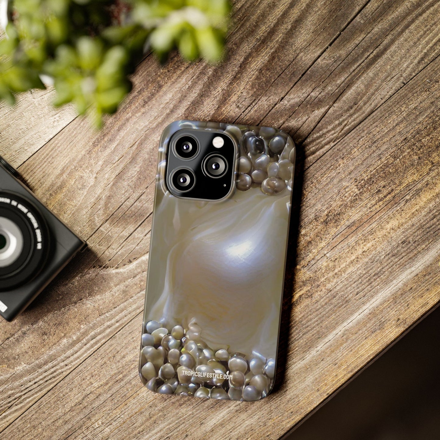 Slim Phone Cases - Natural Pearls Dream