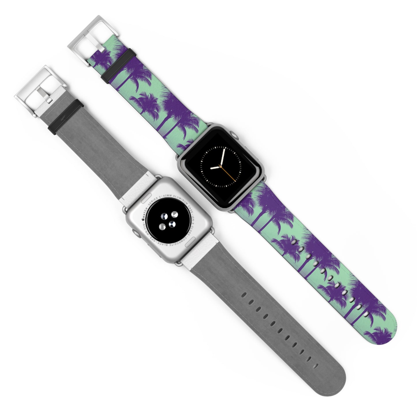 Apple Watch Band - Tropical Palm Glow Minty