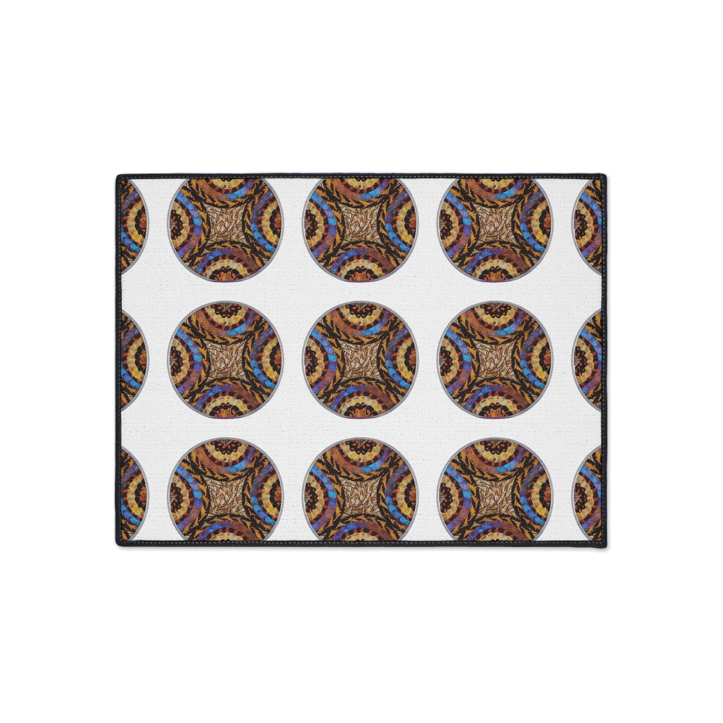 Heavy Duty Floor Mat, 5 Sizes – Tropical Area Rug for Home Décor / Real Butterfly Wing Plate #3