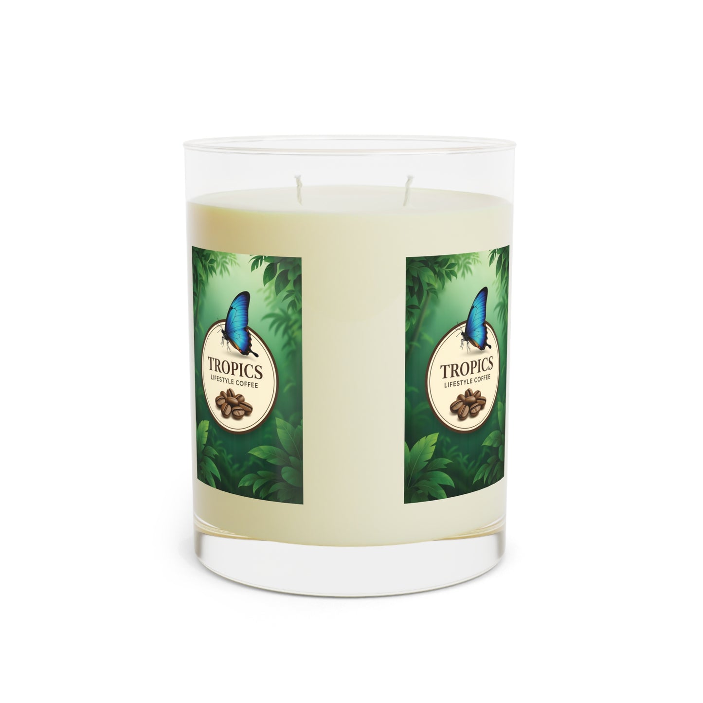 Morpho Butterfly, Brand Merch ~ 11 oz soy candle