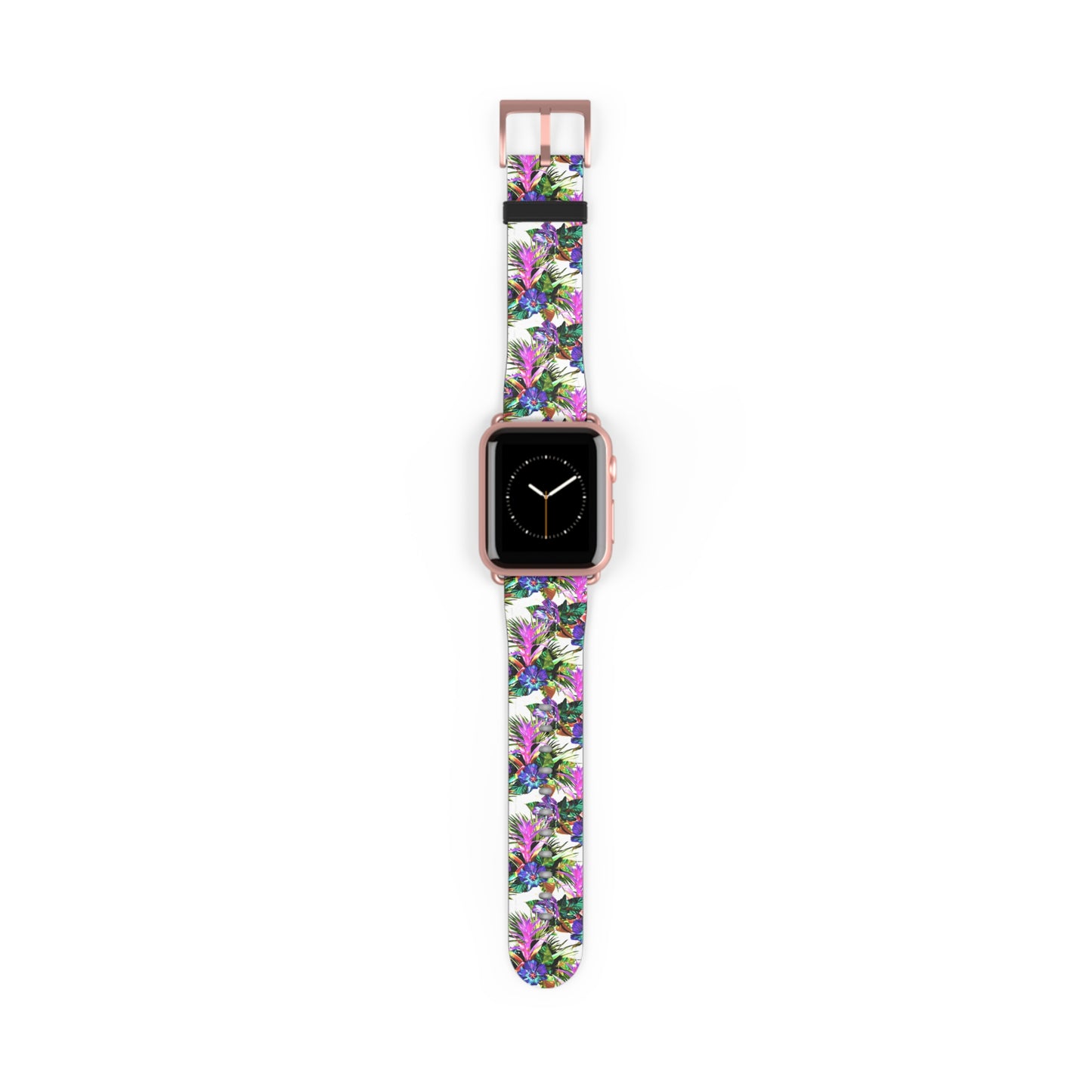 Apple Watch Band - Plant Palooza, white