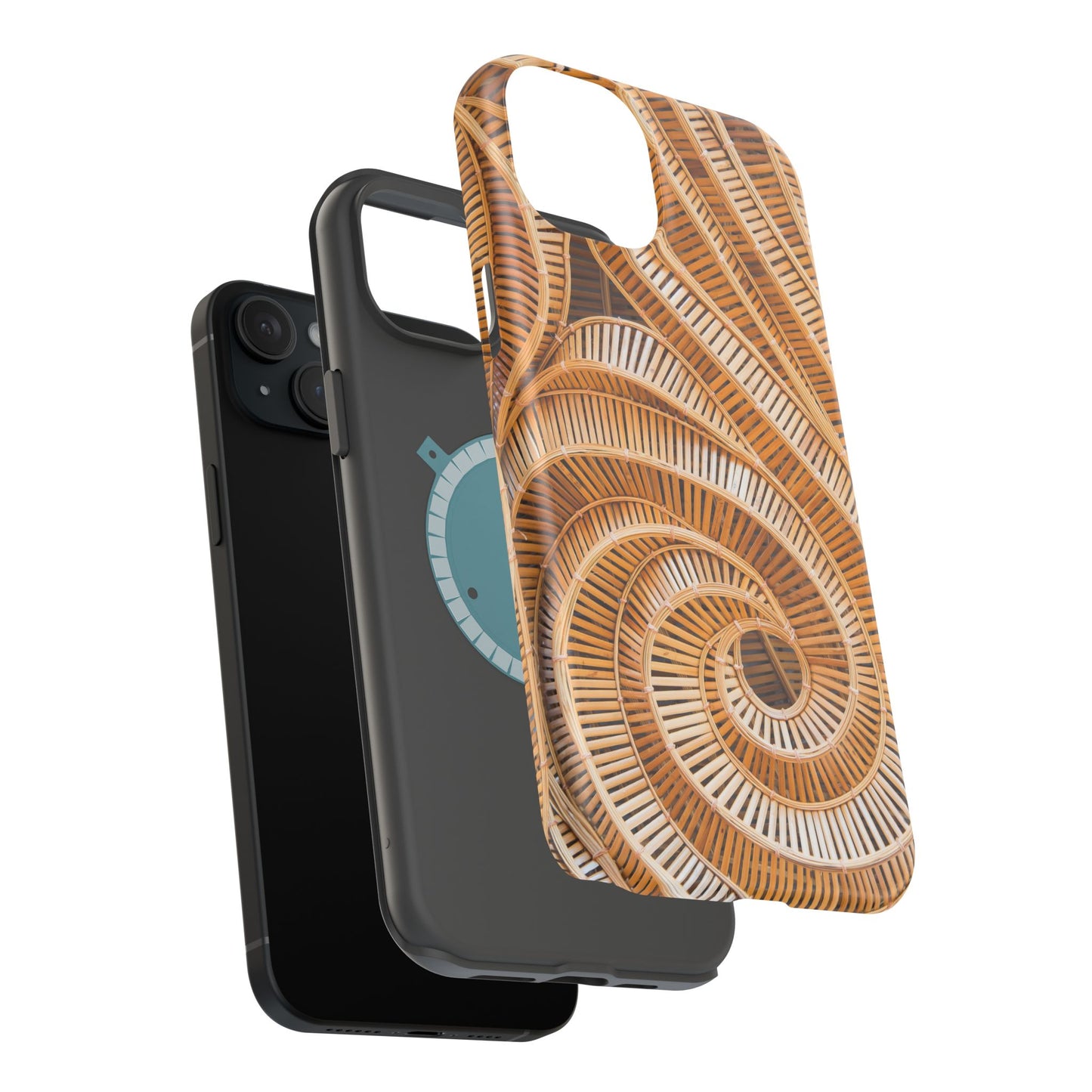 Magnetic Tough Cases, Natural Bamboo Spiral, Various Models