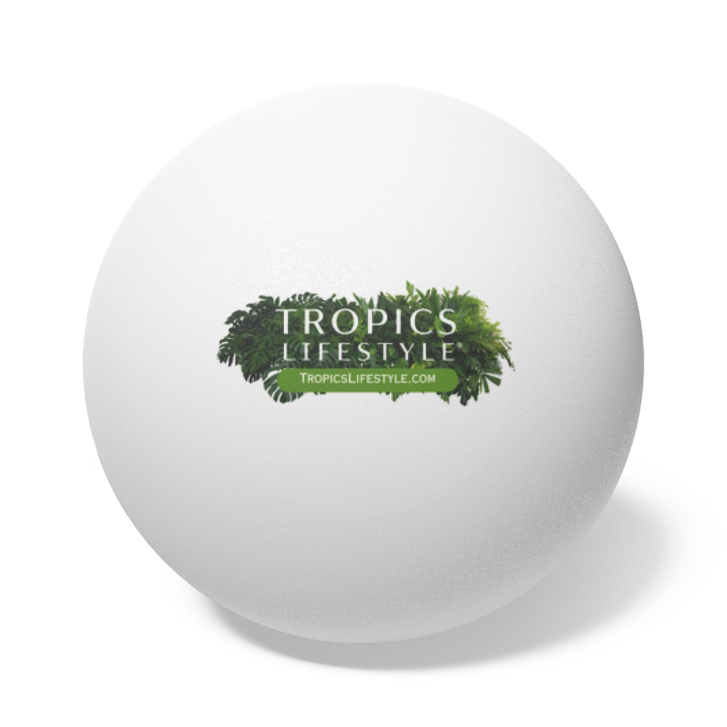 Tropical Paradise Ping Pong Balls - 6 Pack with TropicsLifestyle.com