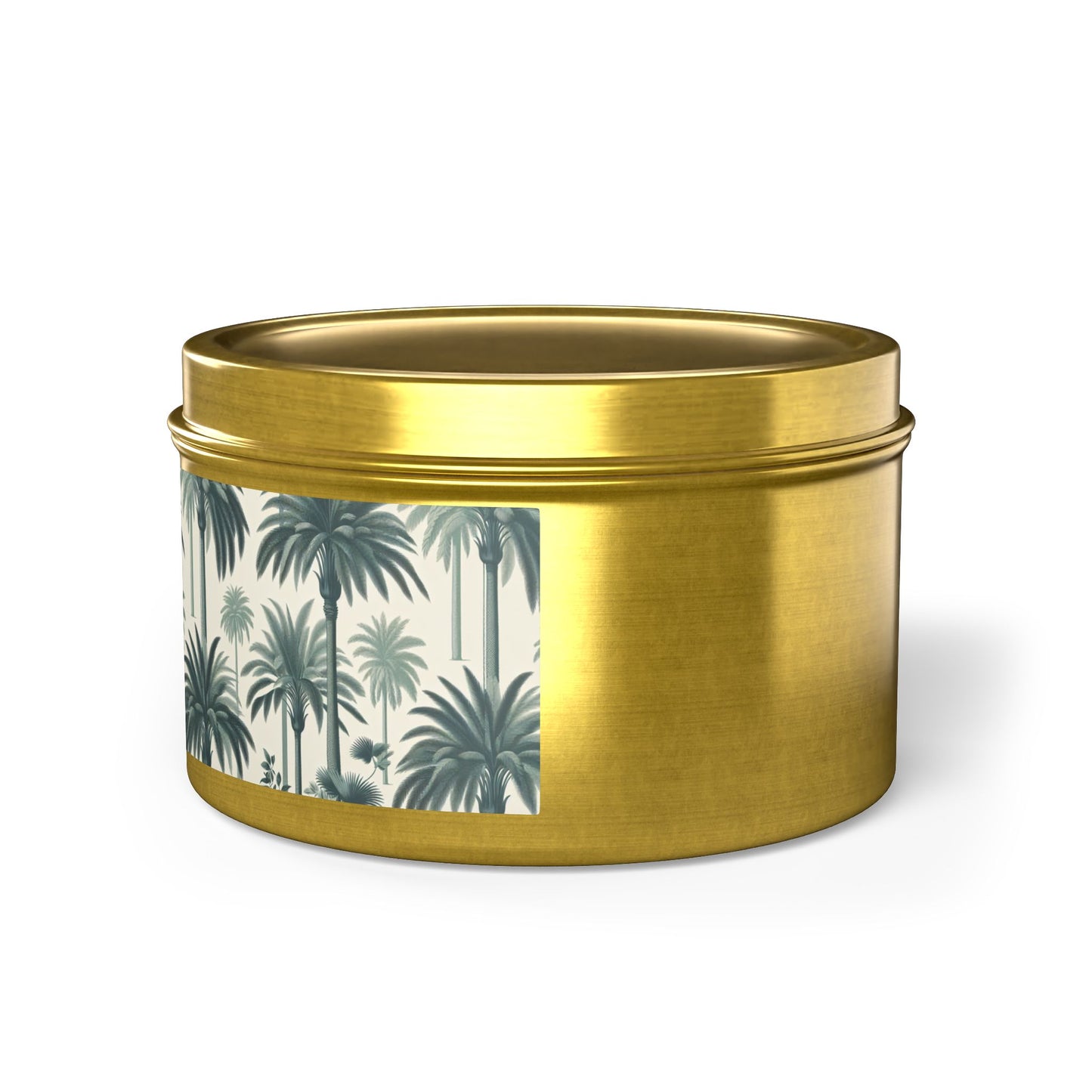 Tin Candles, 2 sizes, 3 tin colors - High Five Palms